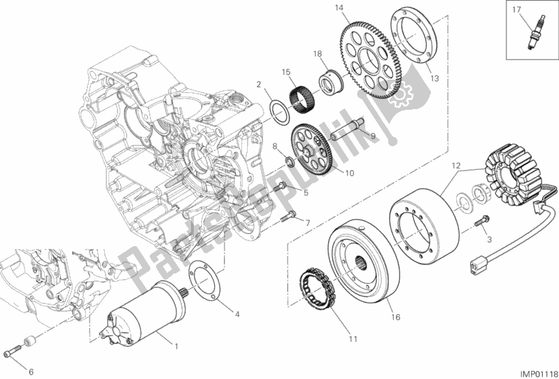 Wszystkie części do Rozruch Elektryczny I Zap? On Ducati Scrambler 1100 Sport Thailand 2020